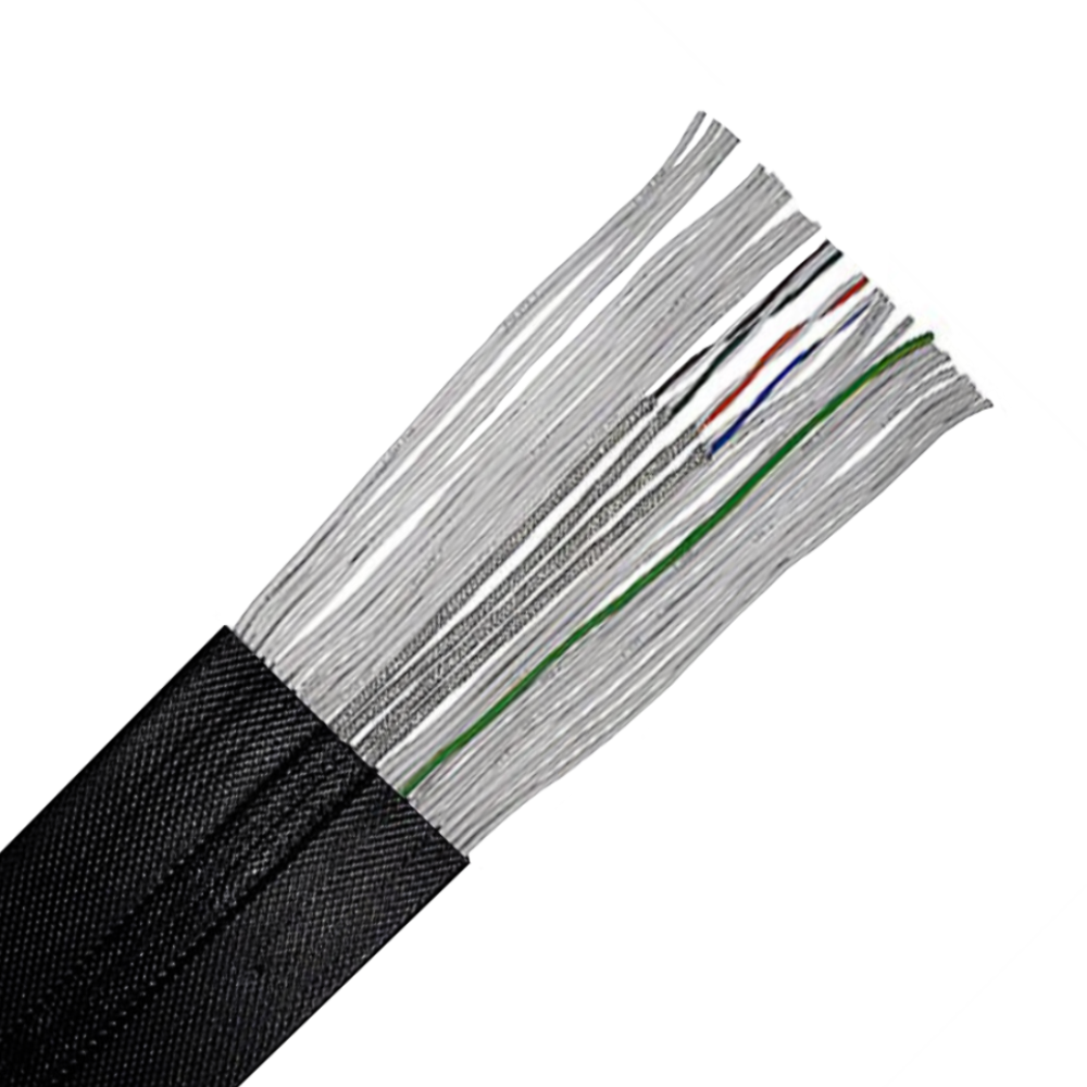PVC Flat Trailing Cable 24G1 + 4 x (2 x 0.5) C Elevator Equipment